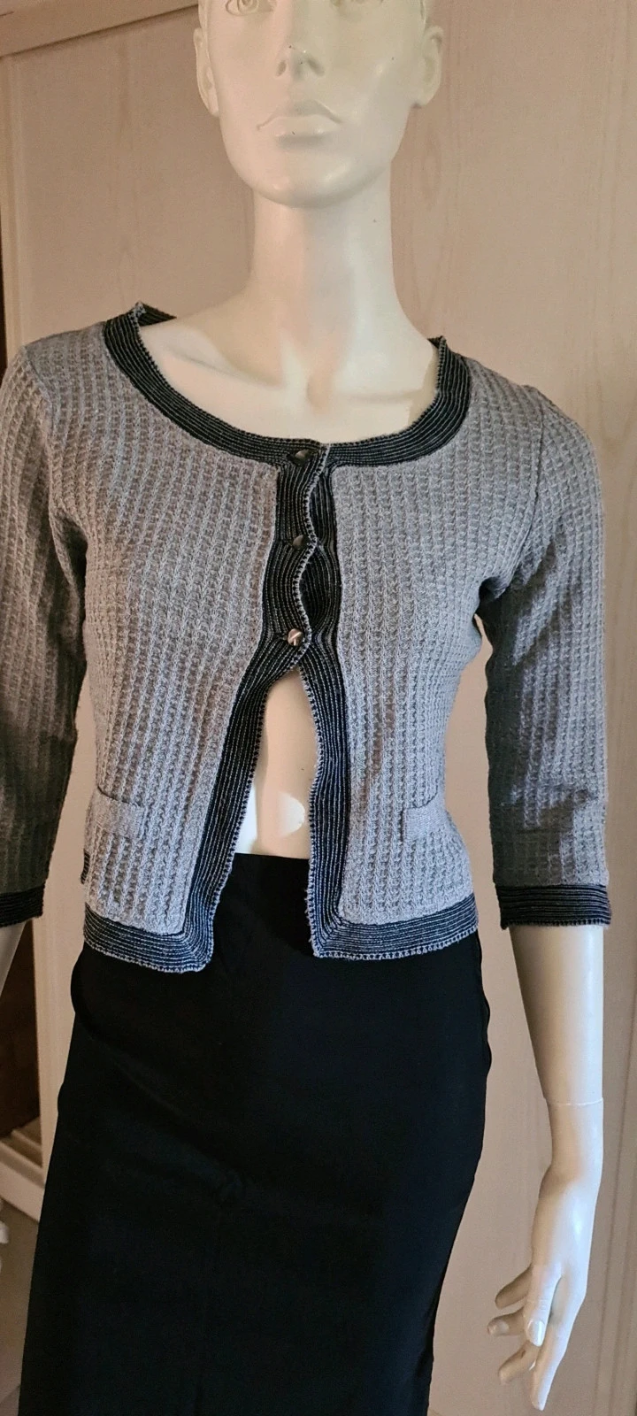 Cardigan gris